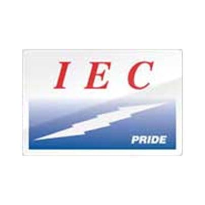 IEC logo with lightning bolt design.